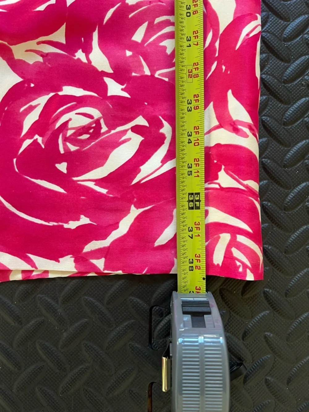 Kate Spade Minnie Rose Fuchsia‎ Pink White Rose Print Halter Midi Dress Size 8
